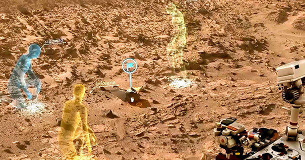 La NASA utilisera une technologie Microsoft pour piloter Curiosity sur Mars